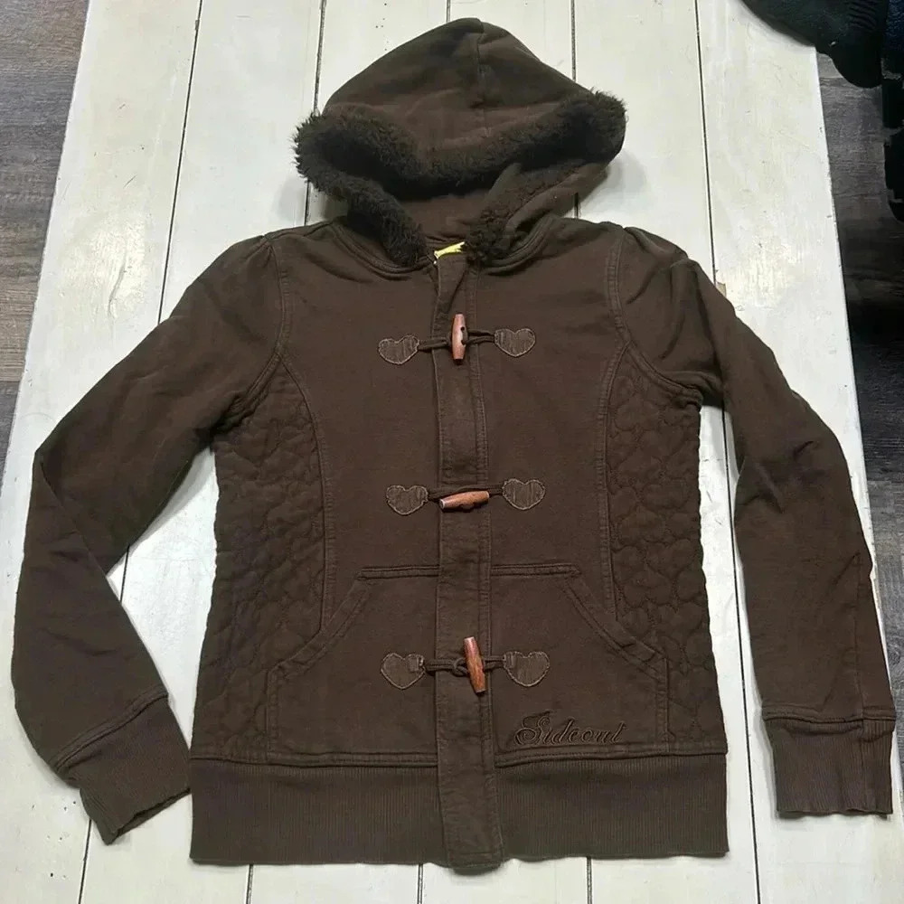 🤎Sideout brown jacket L14